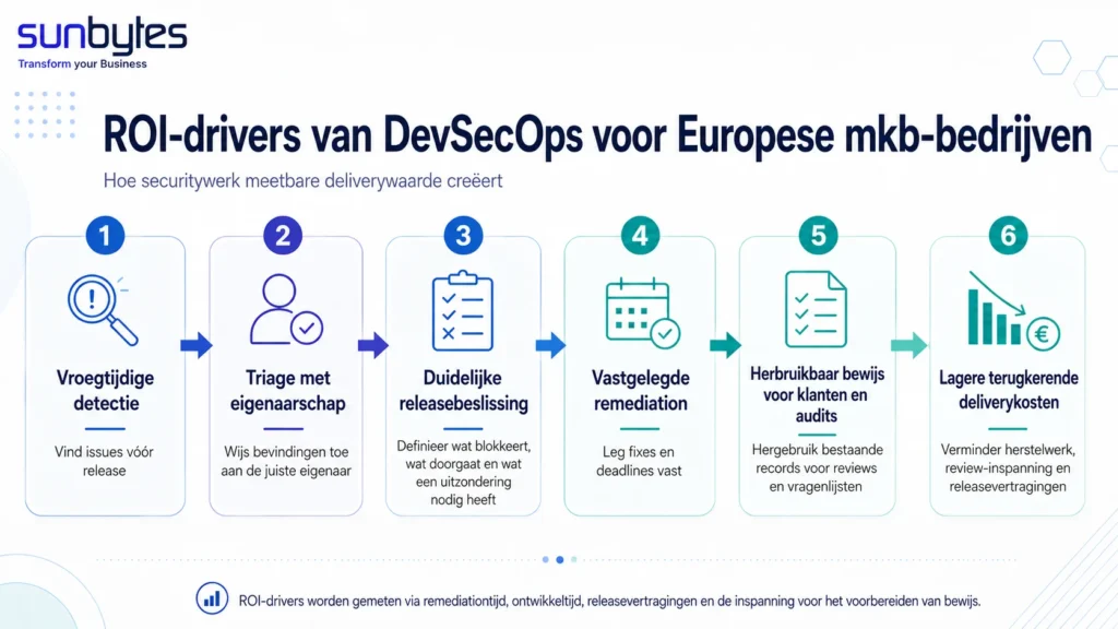 ROI-drivers van DevSecOps